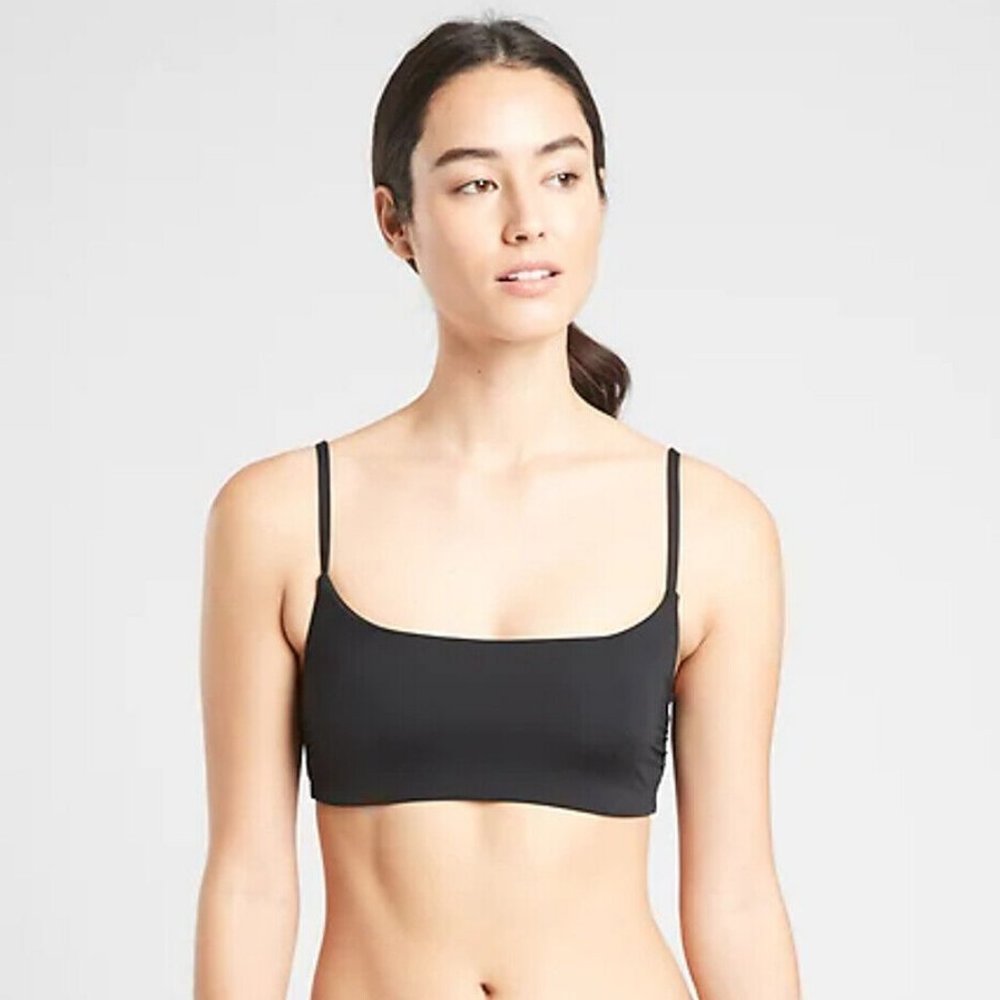 Athleta Scoop Bikini Top - Black